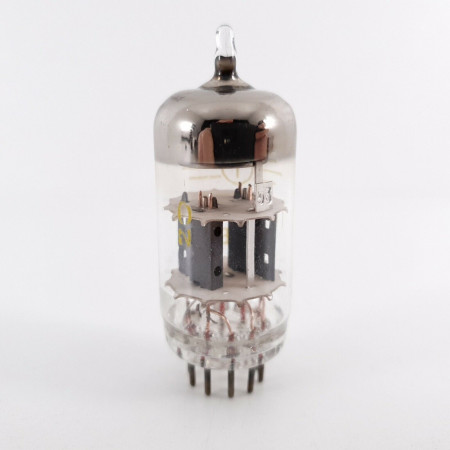 1 X ECC82 TUNGSRAM TUBE. 1960s PROD. BALANCED TRIODES 98/98%. CF  ENA