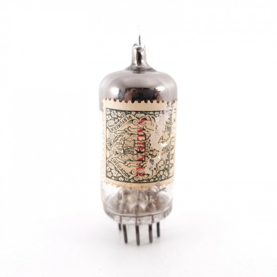 1 X 12AT7 /ECC81 MARCONI TUBE. COPPER RODS. NOS/NIB 104/95%. AK  ENA