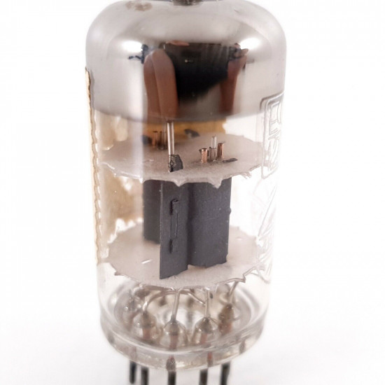 1 X 12AT7 /ECC81 MARCONI TUBE. COPPER RODS. NOS/NIB 104/95%. AK  ENA