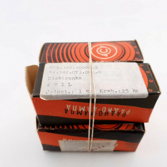 4 X 4П1Л / 4P1L SVETLANA TUBE. PENTODE. 1959-61 RUSSIAN PRODUCTION. CQ  ENA
