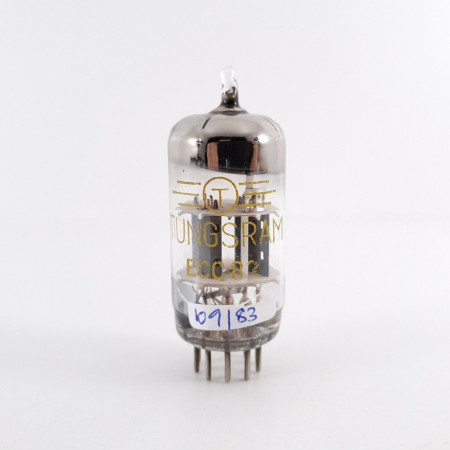 1 X ECC82 TUNGSRAM TUBE. 1960s PROD. 109/83%. CF  ENA