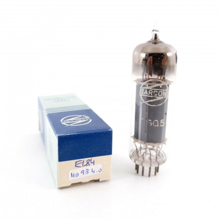 1 X EL84 / 6BQ5 MARCONI TUBE. NOS/NIB 110%. AK  ENA