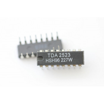 TDA2523 INTEGRATED CIRCUIT NOS(New Old Stock)1PC C524BU4F290814