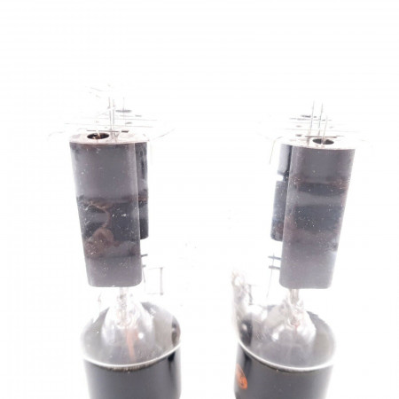 2 X 83 RCA TUBE. BLACK PLATES. NOS. AK  ENA