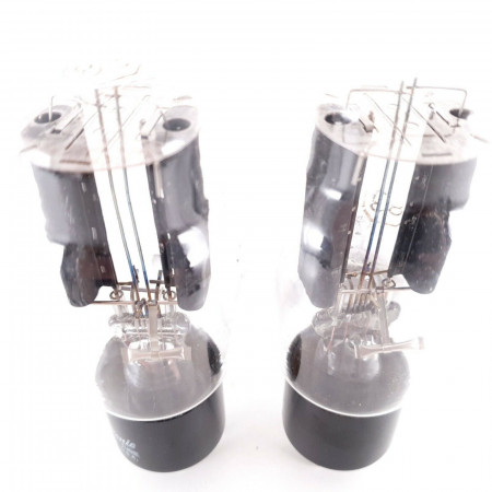 2 X 83 RCA TUBE. BLACK PLATES. NOS. AK  ENA