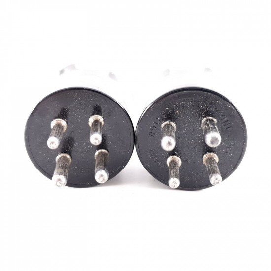 2 X 83 RCA TUBE. BLACK PLATES. NOS. AK  ENA