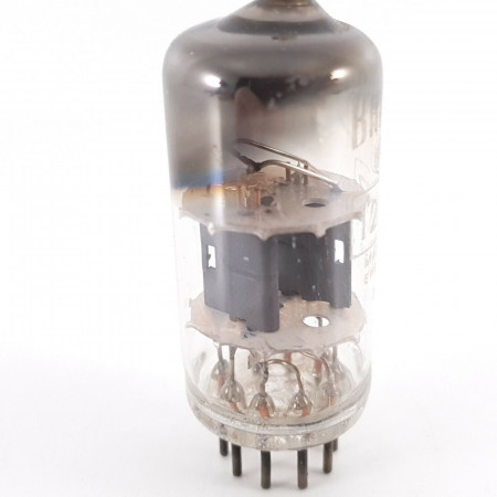 1 X 12AT7 BRIMAR TUBE. 1960s PROD. 78/126%. CF  ENA