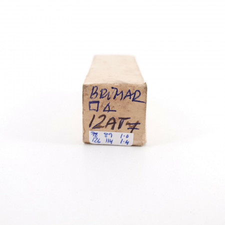 1 X 12AT7 BRIMAR TUBE. 1960s PROD. 78/126%. CF  ENA