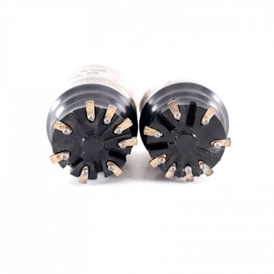 2 X AZ1 MINIWATT TUBE. GREY PLATES. 1950s PRODUCTION. NOS. AK  ENA