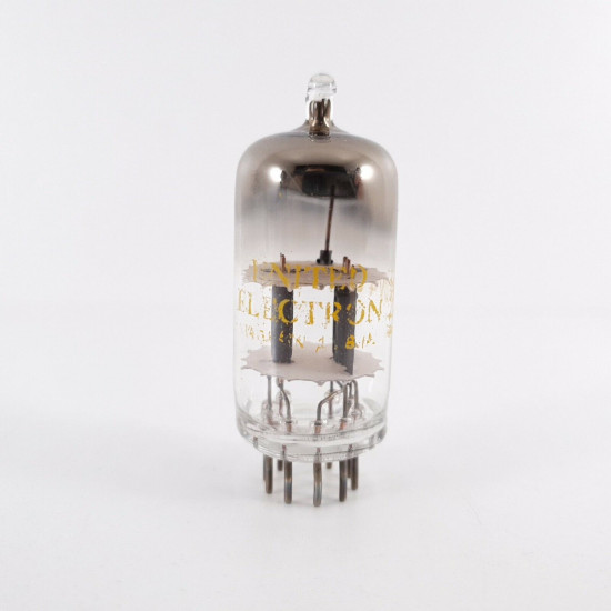 1 X CV455 / ECC81 UNITED TUBE. 1970s PROD. 87/93%. CF  ENA