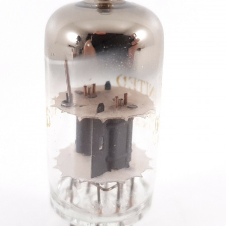 1 X CV455 / ECC81 UNITED TUBE. 1970s PROD. 87/93%. CF  ENA