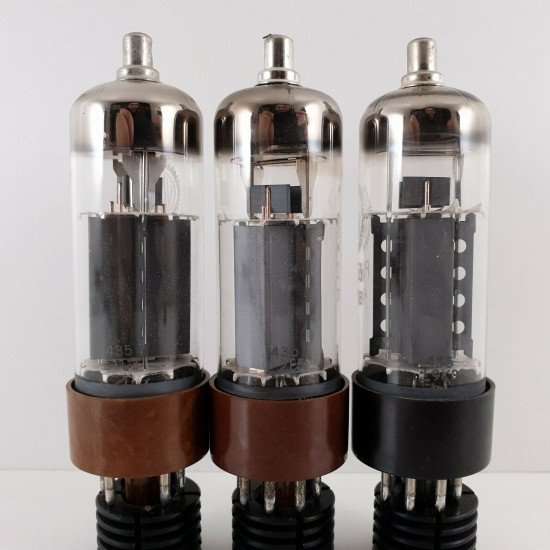 3 X PL36 RADIOTECHNIQUE TUBE. MATCHED TRIO. 99/97/97%. 1. CH47