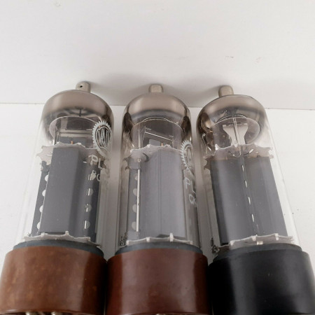 3 X PL36 RADIOTECHNIQUE TUBE. MATCHED TRIO. 99/97/97%. 1. CH47