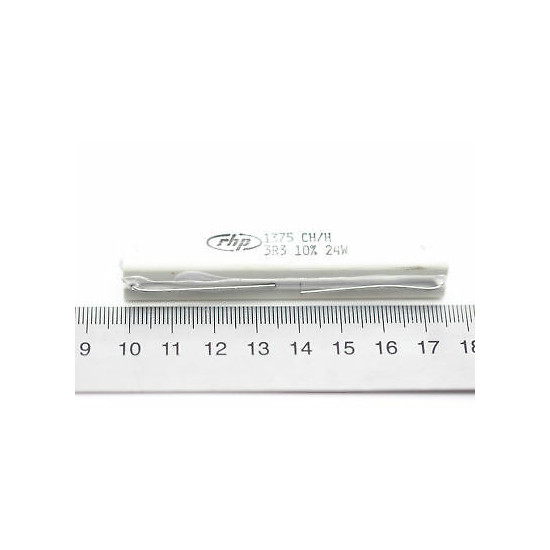 CEMENTED CERAMIC RESISTOR 3,3 OHM 24W RHP 1375CV 10% NOS *1PC* U47