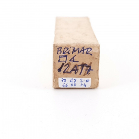 1 X 12AT7 BRIMAR TUBE. 1960s PROD. 78/66% USED. CF  ENA