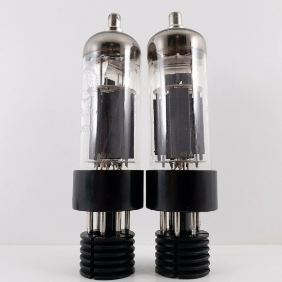 2 X PL36 VALVO TUBE. MATCHED PAIR. 80/81%. 3. CH47