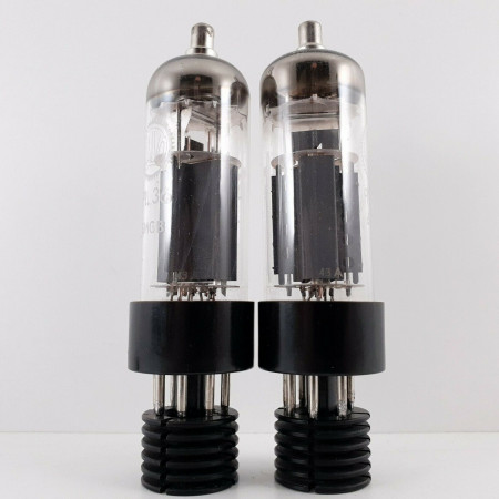 2 X PL36 VALVO TUBE. MATCHED PAIR. 80/81%. 3. CH47