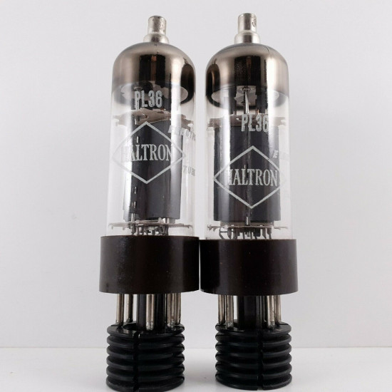 2 X PL36 HALTRON TUBE. MATCHED PAIR. 93/92%. 3. CH47