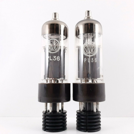 2 X PL36 VALVO TUBE. B-CODES. MATCHED PAIR. 99/102%. 4. CH47