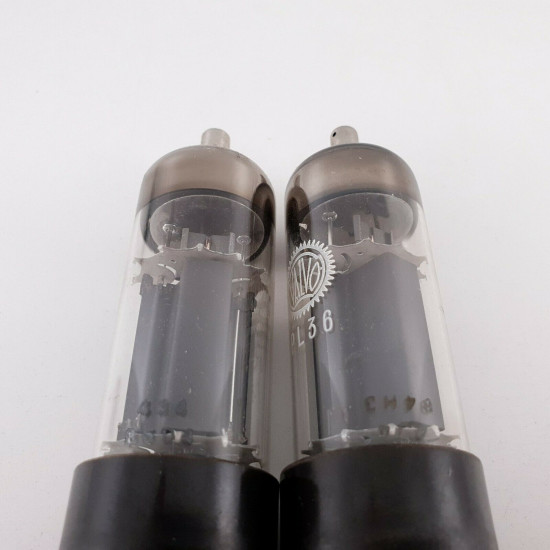 2 X PL36 VALVO TUBE. B-CODES. MATCHED PAIR. 99/102%. 4. CH47