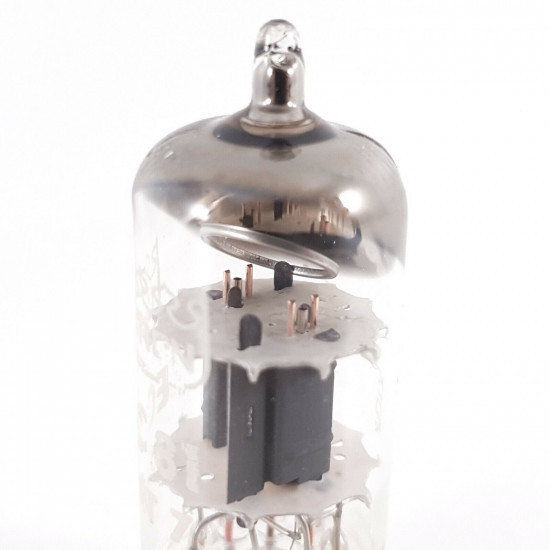 1 X ECC81 ULTRON TUBE. 1970s PROD. 102/120%. CF  ENA