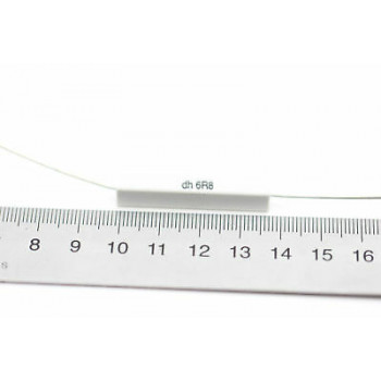 CEMENTED CERAMIC RESISTOR 6,8 OHM 6R 6W DH AXIAL NOS (New Old Stock) *2PC* U10 2