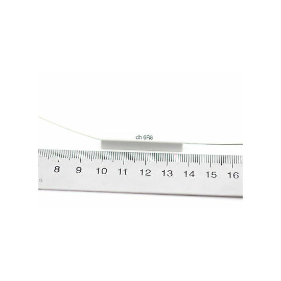 CEMENTED CERAMIC RESISTOR 6,8 OHM 6R 6W DH AXIAL NOS (New Old Stock) *2PC* U10