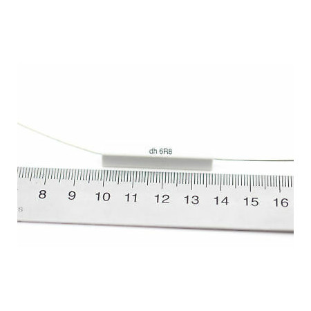 CEMENTED CERAMIC RESISTOR 6,8 OHM 6R 6W DH AXIAL NOS (New Old Stock) *2PC* U10