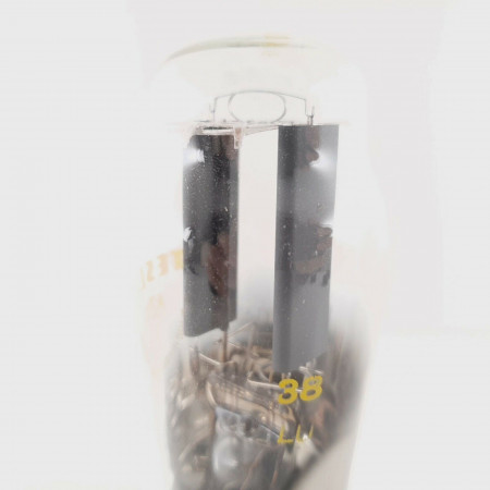 1 X AZ11 TESLA TUBE. GREY PLATES. YELLOW LOGO. 1960s PRODUCTION 110/113% CX  ENA