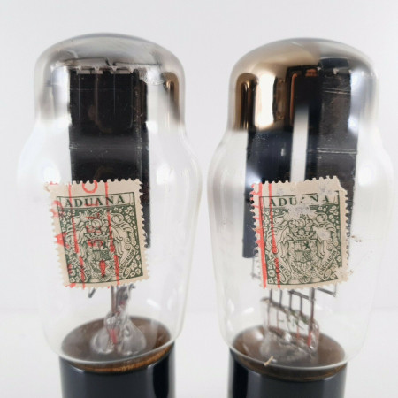 2 X 5Z3 HITACHI TUBE. 1950s JAPANESE PRODUCTION. MATCHED & BALANCED PAIR CT  ENA
