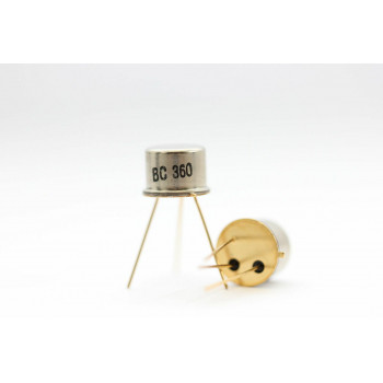BC360 GOLD TRANSISTOR NOS( New Old Stock ) 1PC. C530BU12F171114