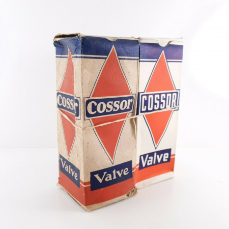 2 X 807 COSSOR TUBE. BLACK PLATES. USA. NOS/NIB.  CT  ENA