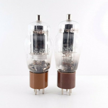 2 X 807 COSSOR TUBE. BLACK PLATES. USA. NOS/NIB.  CT  ENA