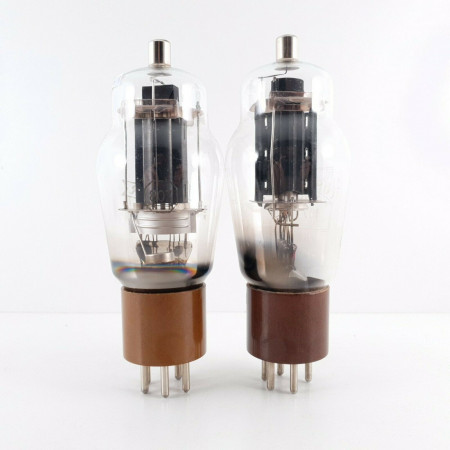 2 X 807 COSSOR TUBE. BLACK PLATES. USA. NOS/NIB.  CT  ENA