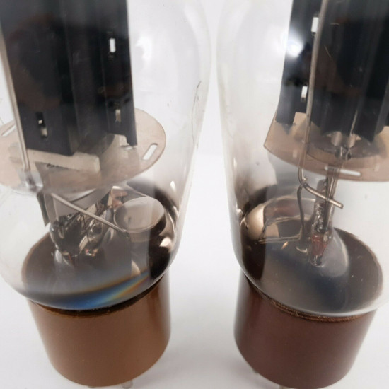 2 X 807 COSSOR TUBE. BLACK PLATES. USA. NOS/NIB.  CT  ENA