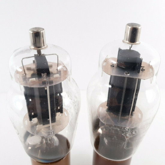 2 X 807 COSSOR TUBE. BLACK PLATES. USA. NOS/NIB.  CT  ENA