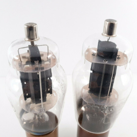 2 X 807 COSSOR TUBE. BLACK PLATES. USA. NOS/NIB.  CT  ENA