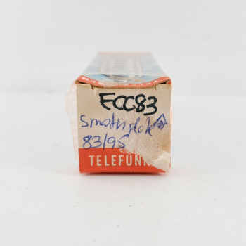 1 X ECC83 TUBE. TELEFUNKEN BRAND. SMOOTH PLATES. DIAMOND MARK. CK  ENA