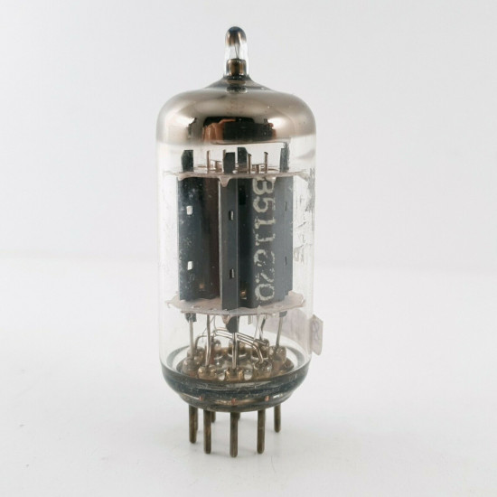 1 X ECC83 TUBE. TELEFUNKEN BRAND. SMOOTH PLATES. DIAMOND MARK. CK  ENA