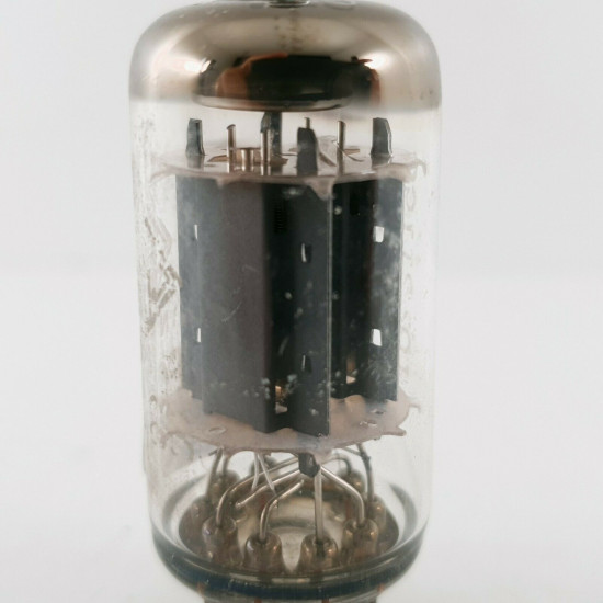 1 X ECC83 TUBE. TELEFUNKEN BRAND. SMOOTH PLATES. DIAMOND MARK. CK  ENA