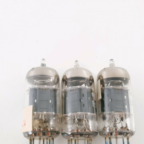 3 X ECC83 TUBE. SIEMENS BRAND. 1960s Siemens und Halske PRODUCTION. CJ  ENA