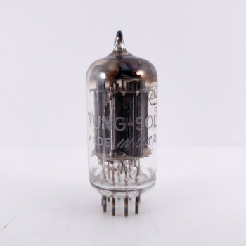 1 X JTL 26Z5W TUNGSOL TUBE. BLACK PLATES. DUAL D-G. 28. CH32 2