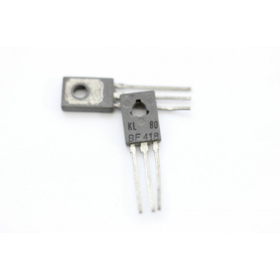 BF418 TRANSISTOR NOS( New Old Stock ) 1PC. C530BU3F171114