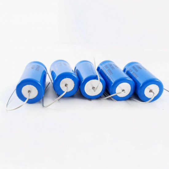 5 X 10uF 10% 500V SPRAGUE CAPACITOR ATOM. TVA1903. 41 CP  ENA