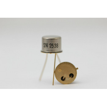 2N2538 GOLD TRANSISTOR NOS( New Old Stock ) 1PC. C267U15F230414