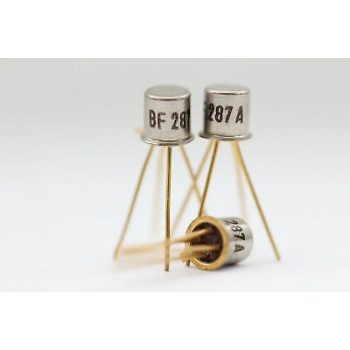 BF287A GOLD TRANSISTOR NOS( New Old Stock ) 1PC. C277U2F160318