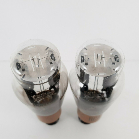 2 X 5R4 TUBE. RCA BRAND. BROWN BASE. BLACK PLATES. CA  ENA