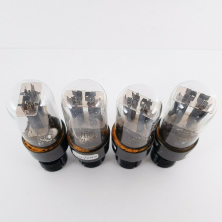 4 X 6H8C / 6SN7GT TUBE. RUSSIAN PRODUCTION. T PLATES. 2 MATCHED PAIRS.  CT  ENA
