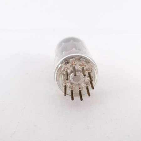 1 X ECC82 TUBE. RTC BRAND. 1960s PHILIPS PRODUCTION. DIMPLE GETTER. CÑ  ENA