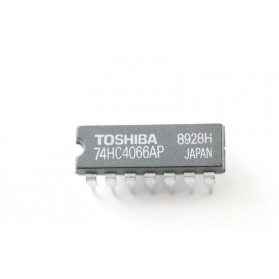 74HC4066AP TOSHIBA INTEGRATED CIRCUIT NOS ( New Old Stock )1PC. C48AU18F010219